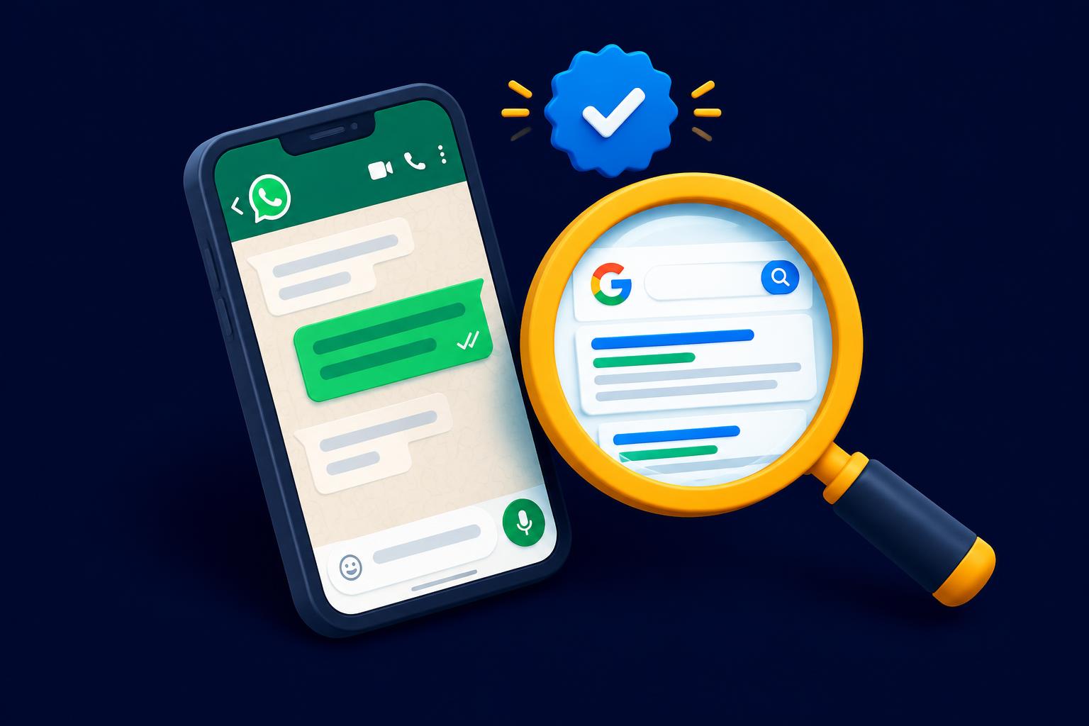 WhatsApp İşletme Sayfaları Artık Google'da Görünüyor: WhatsApp SEO Rehberi